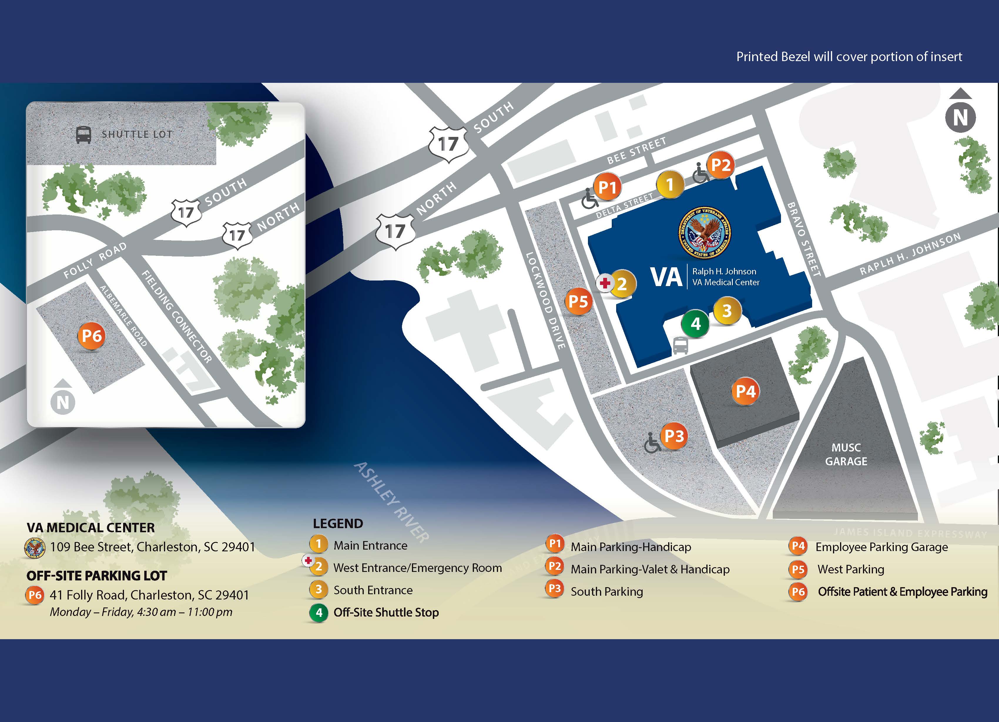 Campus Map | VA Charleston Health Care | Veterans Affairs